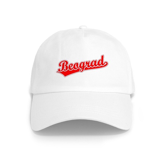 CafePress Retro Beograd (Red) Cap Classic Baseball Cap (245894507)