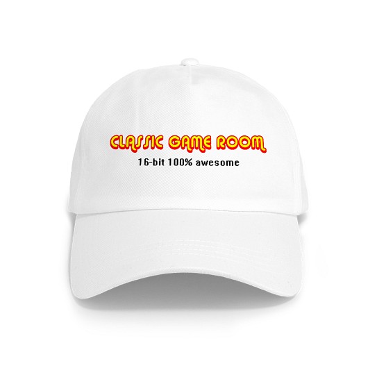 CafePress Classic Game Room 16 Bit 100% Awesome Classic Baseball Cap (350851575)